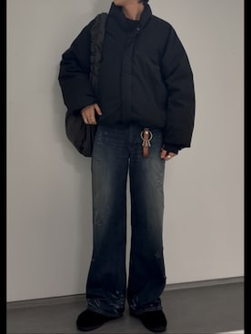 C/N PEACH WASHER PUFFERを使った人気ファッションコーディネート - WEAR