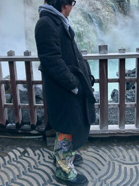 COMME des GARCONS HOMME PLUSのトレンチコートを使った人気