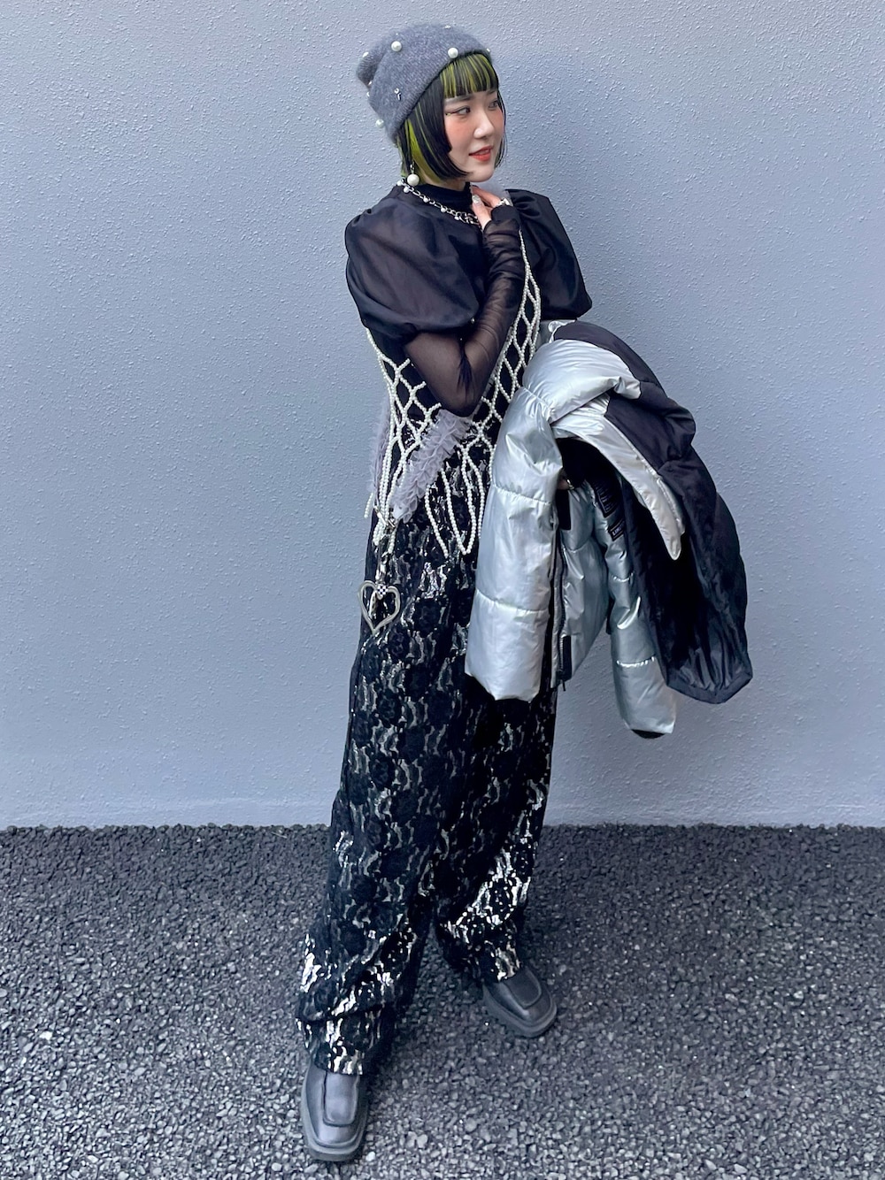 Wakana｜Litmus Maison Nagoyaのニットキャップ/ビーニーを使った