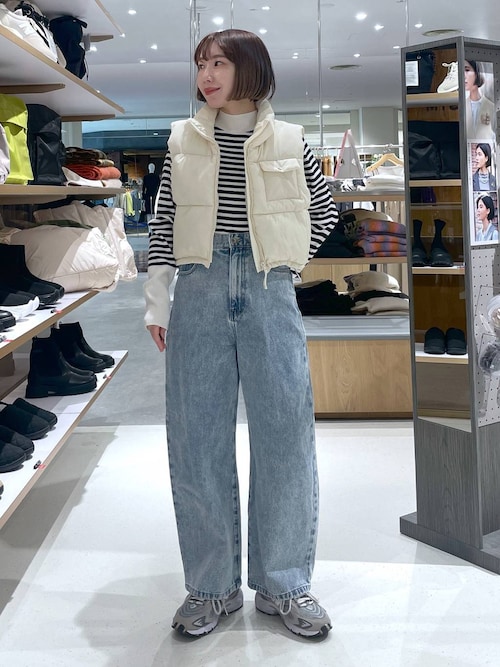 セール】ショート中綿ベスト 987533（ベスト）｜LEPSIM（レプシィム