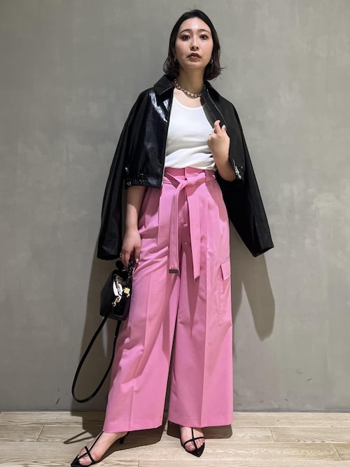 セール】フェイクレザーショートブルゾン（ブルゾン）｜ADAM ET ROPE