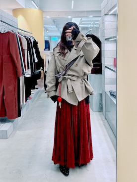 DADDY MIDI TRENCH COATを使った人気ファッションコーディネート - WEAR