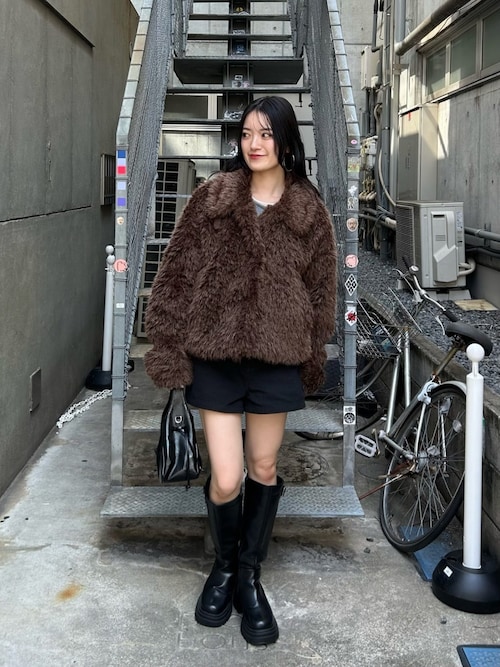 Kastane（カスタネ） コート アウター カールミドルファーコート