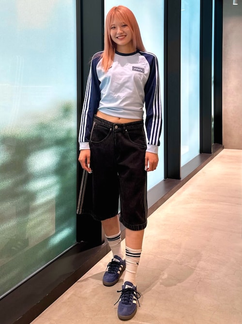 セール】アディカラー デニム ファイヤーバードショーツ / ハーフ