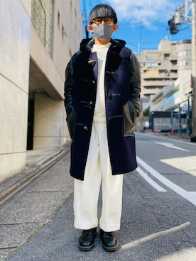JUNYA WATANABE COMME des GARCONSのダッフルコートを使ったメンズ人気