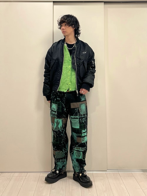 KIDILL/キディル】Patch Katana Wide Pants KIDILL × EDWIN