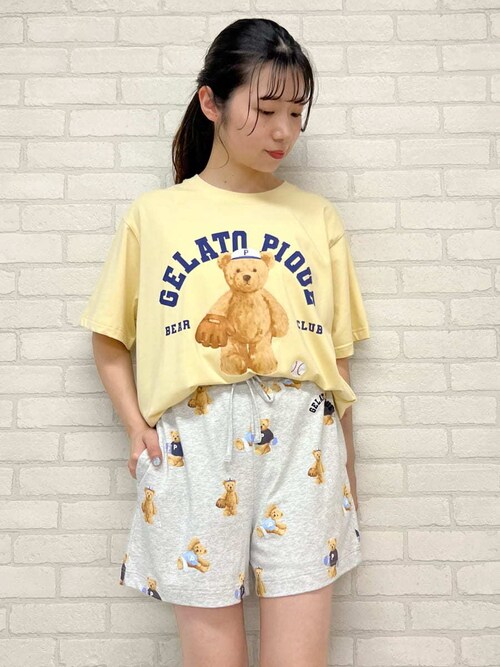 セール】【ONLINE限定】スポーティーベアワンポイントTシャツ＆総柄