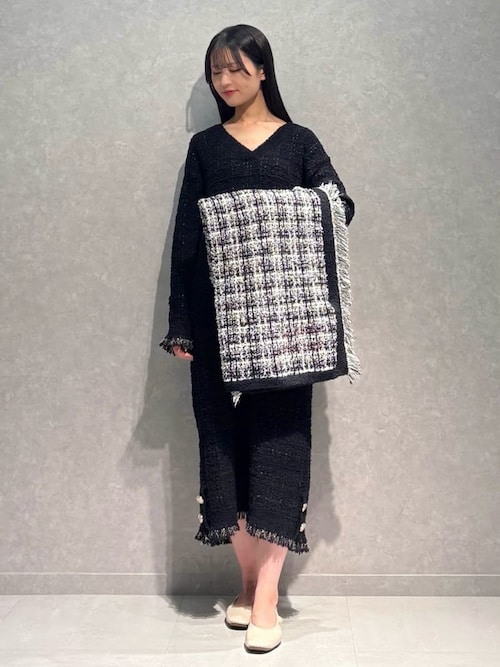 gelato pique（ジェラートピケ）の「【JOEL ROBUCHON】ツイードモコV