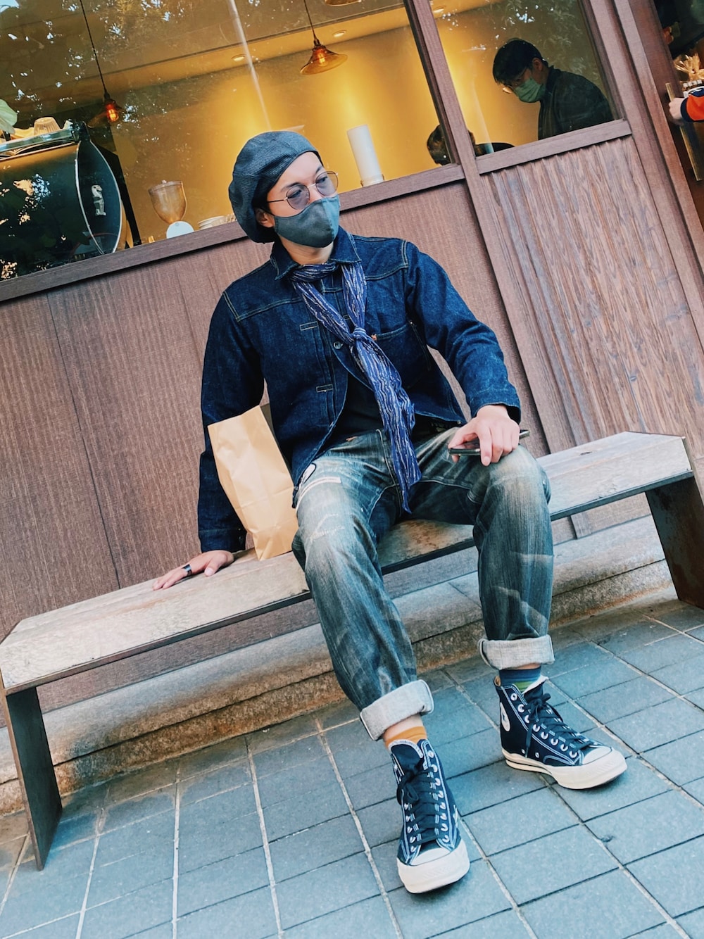 Azuma ｜NEIGHBORHOODのデニムパンツを使ったコーディネート - WEAR