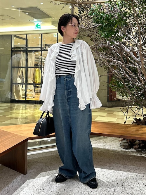 Curensology(カレンソロジー)/＜&RC＞スーパーワイドルーズデニム