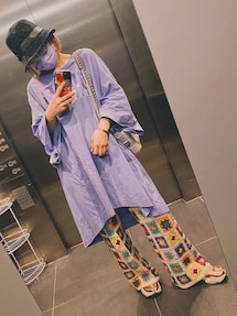 MAISON SPECIAL（メゾンスペシャル）の「クロシェニットパンツ【MAISON