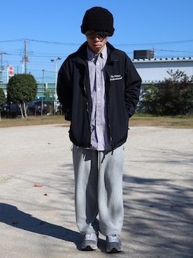 ニットキャップ/ビーニーを使った「ennoy」の人気ファッション