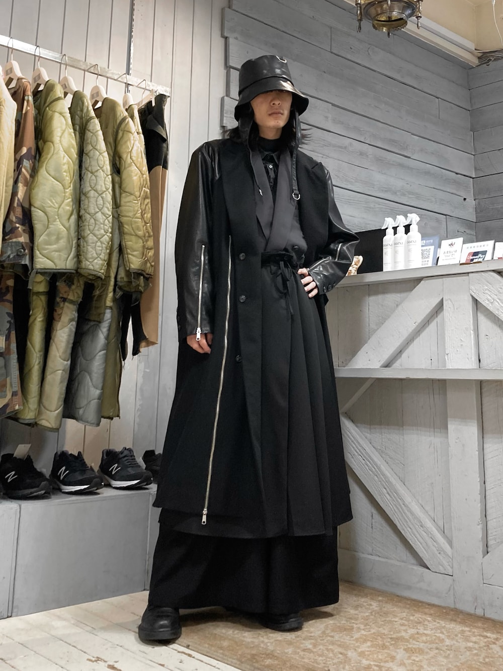 NOT CONVENTIONAL⁄トレンチカーゴデザインコート NOT NOT CONVENTIONAL