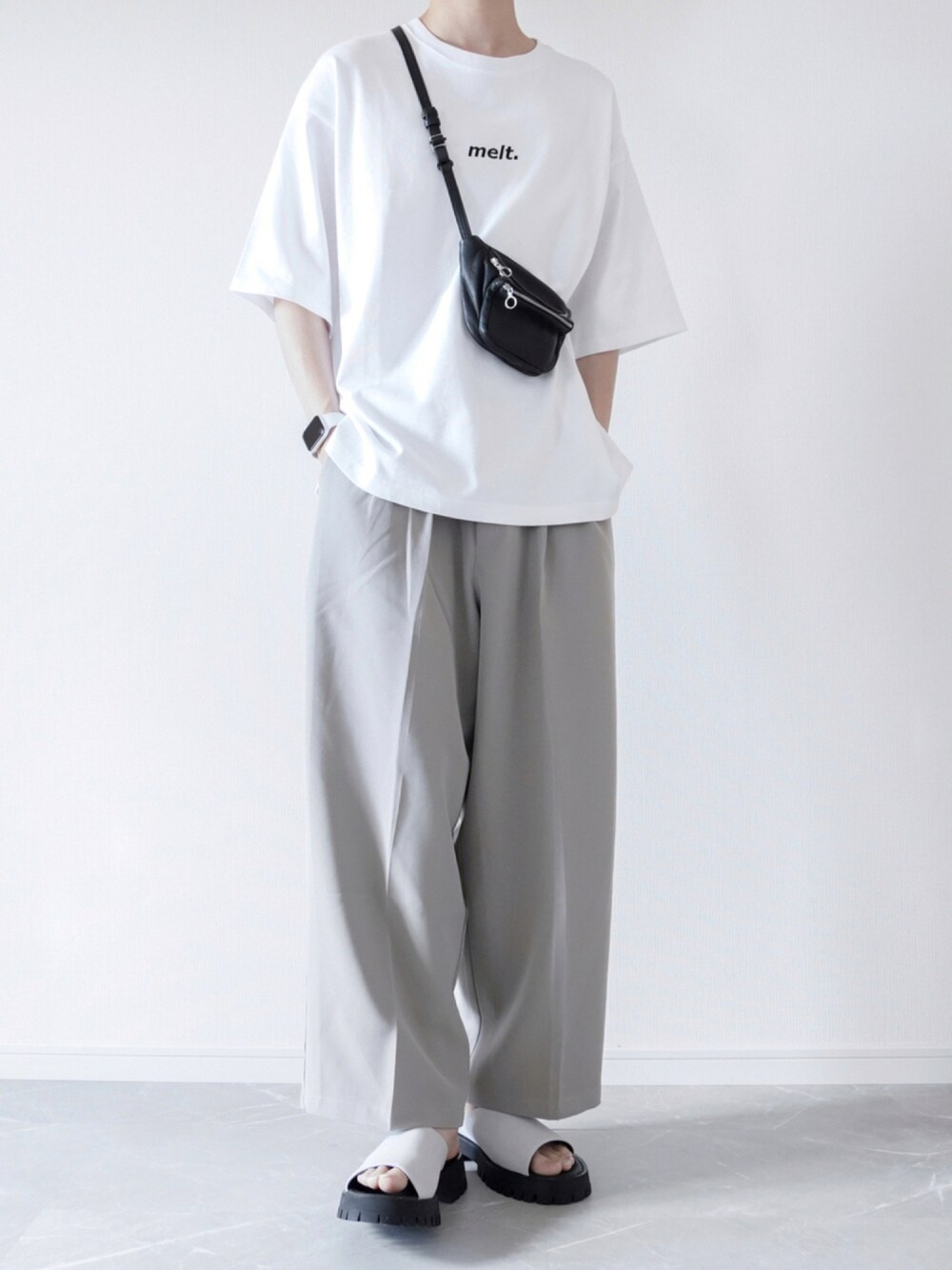 ぼーん｜Aetaのボディバッグ/ウエストポーチを使ったコーディネート - WEAR