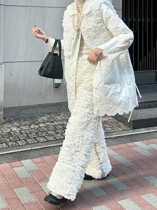 PERNA（ペルナ）の「スクエアフリルベスト（ベスト）」 - WEAR