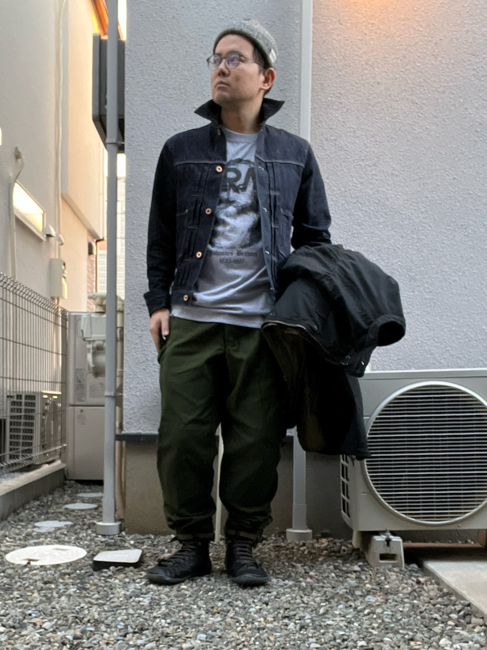 たいやま｜anyteeのミリタリージャケットを使ったコーディネート - WEAR