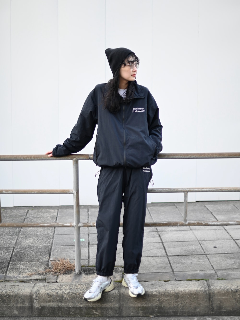 MARIKO｜ENNOYのナイロンジャケットを使ったコーディネート - WEAR