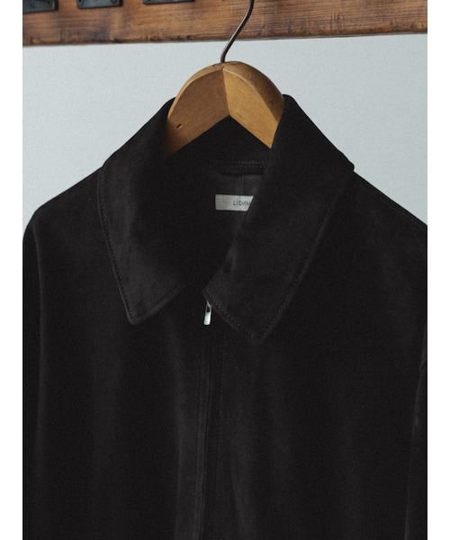 LIDNM（リドム）の「SUPER SOFT SHEEP SUEDE ZIP（ブルゾン）」 - WEAR