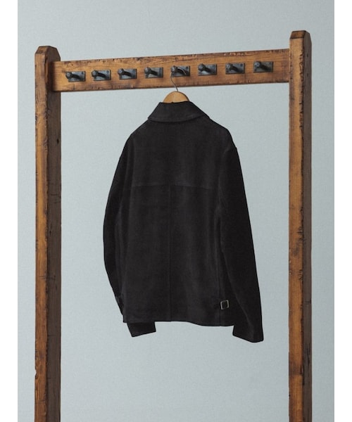 LIDNM（リドム）の「SUPER SOFT SHEEP SUEDE ZIP（ブルゾン）」 - WEAR