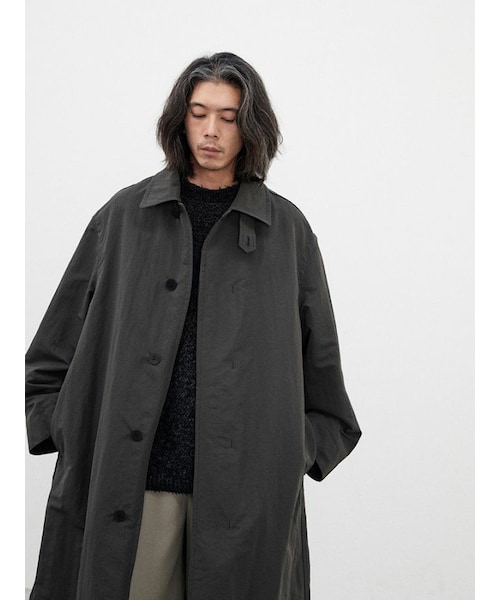 LIDNM（リドム）の「NYLON RIP LOOSE MILITARY COAT（その他アウター