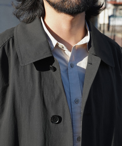 shiun（シウン）の「SOUTEIN COLLAR COAT（ステンカラーコート）」 - WEAR