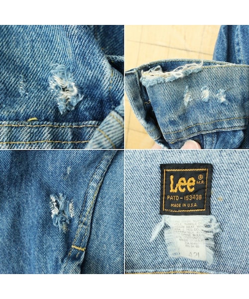 Lee（リー）の「80s USA製 Lee 220-J リー デニム ジャケット サイズ42