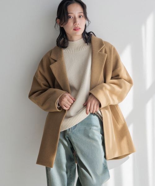 LOWRYS FARM（ローリーズファーム）の「ダブルフェイスユルジャケット