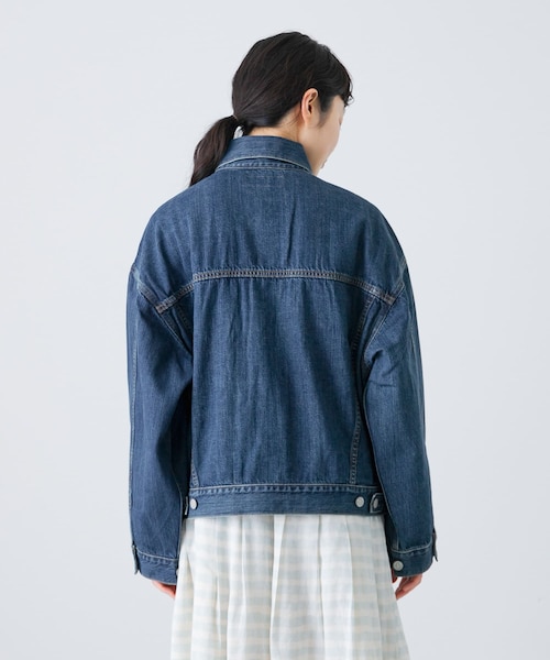 かぐれ（カグレ）の「HARi WIDE SLEEVE DENIM JACKET（デニム