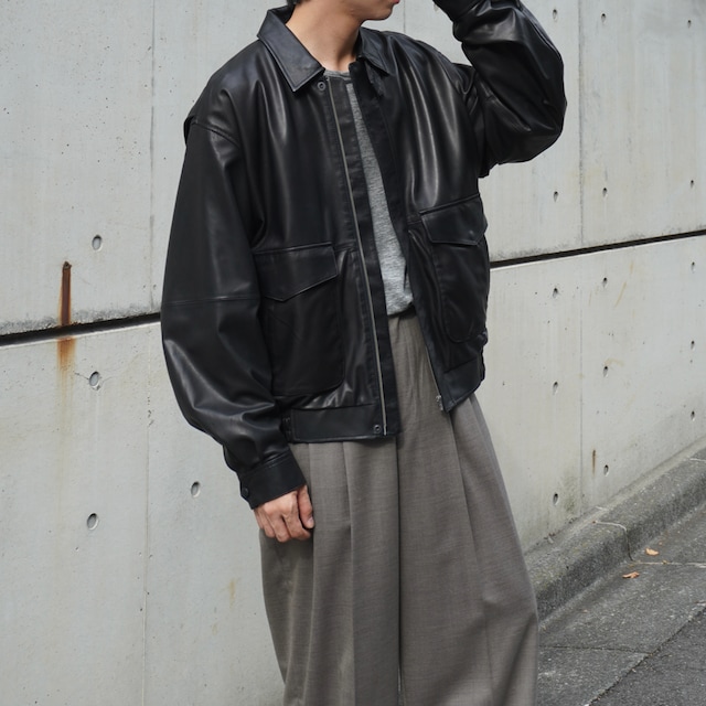 LIDNM（リドム）の「Goat Suede Tailored Jacket（テーラード