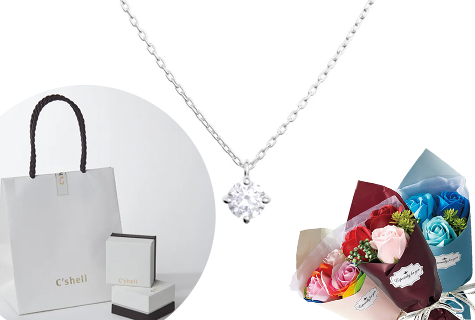 10金 0.03ct ピンクダイヤモンド ネックレス | C'shell（シシェル）の