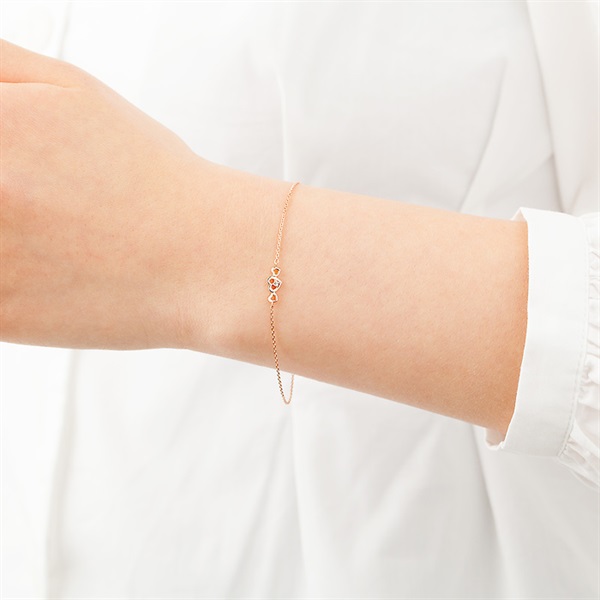 K18ピンクゴールド ブレスレット 151441133103 | Canal4℃（カナル