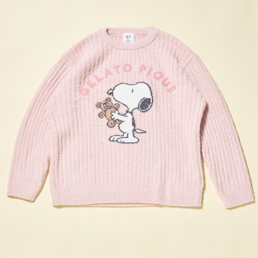 WOMEN】【PEANUTS】SNOOPY×BEAR JQDプルオーバー＆ロングパンツ