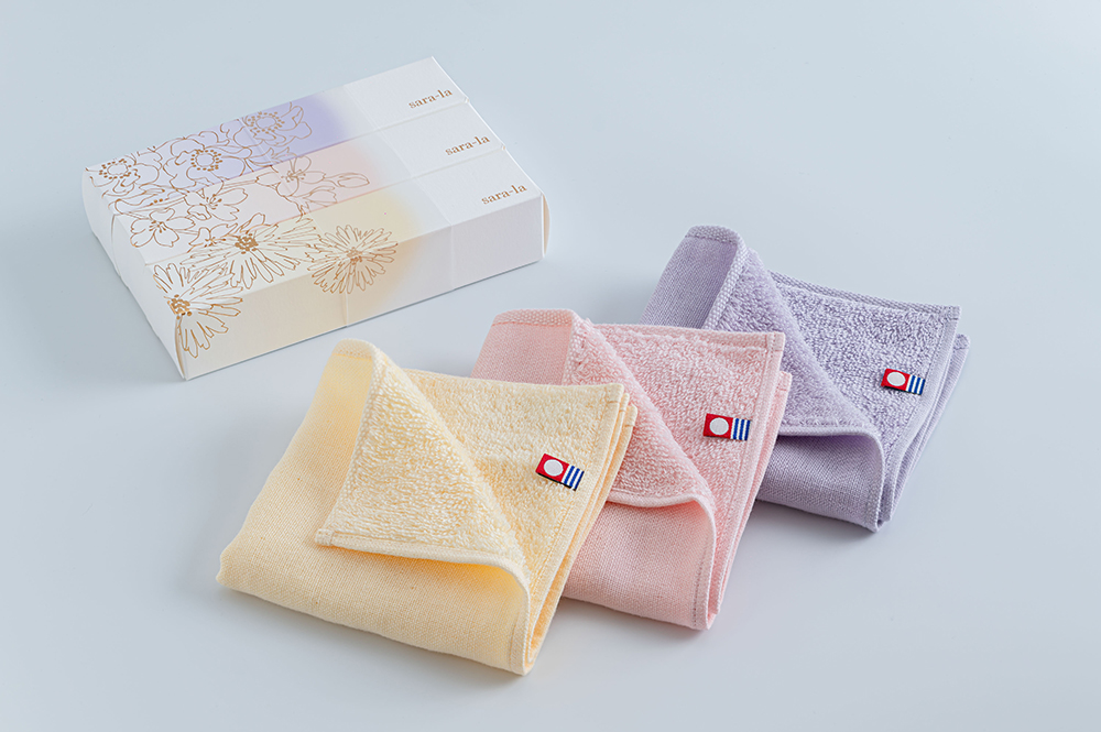 咲-saki-シリーズ」ガーゼパイルハンカチ 3枚ギフトBOX 綿100% | 今治