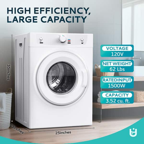 CD「a♡」 SIMZLIFE 3.5 cu. ft. vented Front Load Stackable