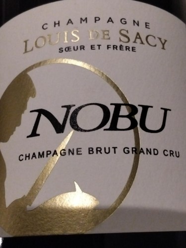 Louis de Sacy Nobu Brut Champagne Grand Cru 'Verzy' | Vivino 日本語