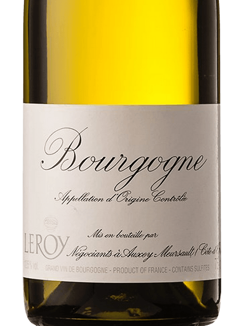 Maison Leroy Bourgogne Blanc | Vivino English