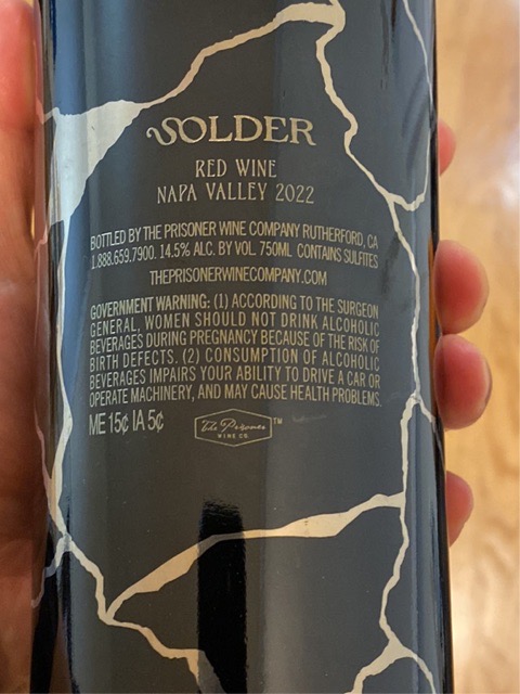 The Prisoner Solder Red | Vivino 日本語