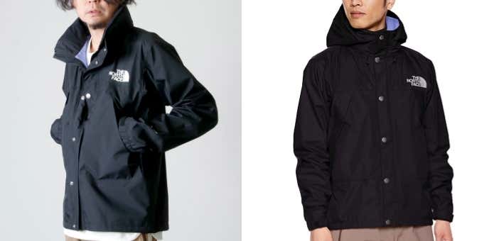 1着で2通りの印象！ザ・ノース・フェイス「マウンテンレインテックス