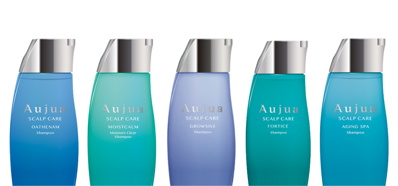 Aujua（オージュア）の『スカルプケア（頭皮ケア）ライン』をご紹介