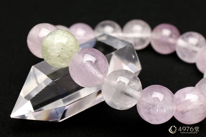 クンツァイト ブレスレット 12mm ｜ 天然石通販の4976堂