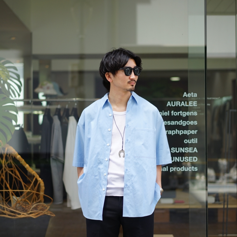 AURALEE (オーラリー) 24SS Collectionの新作、Washed Finx Twill Big