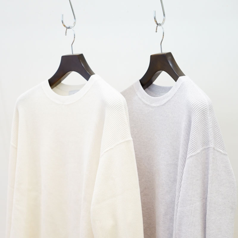 UNUSED (アンユーズド)24AW Collectionの新作、Long Sleeve Thermal T
