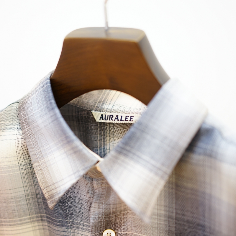 AURALEE (オーラリー) 24AW Collectionの新作、Super Light Wool Check