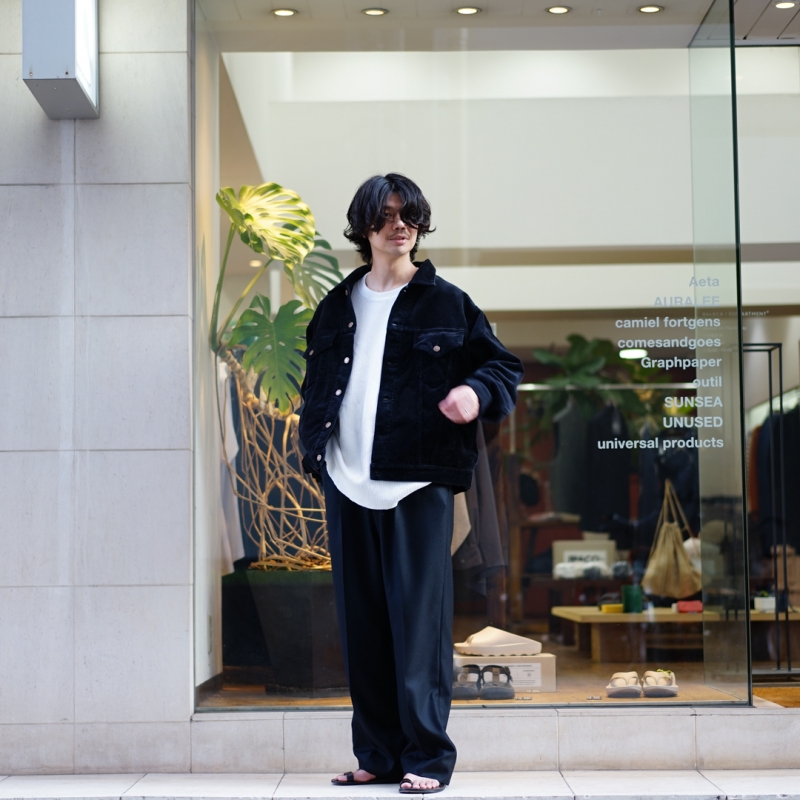 UNUSED (アンユーズド) 24AW Collectionの新作、Corduroy Jacket