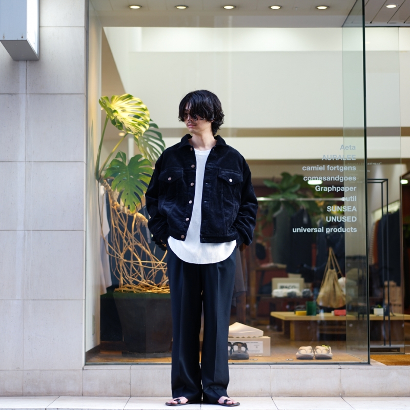 UNUSED (アンユーズド) 24AW Collectionの新作、Corduroy Jacket