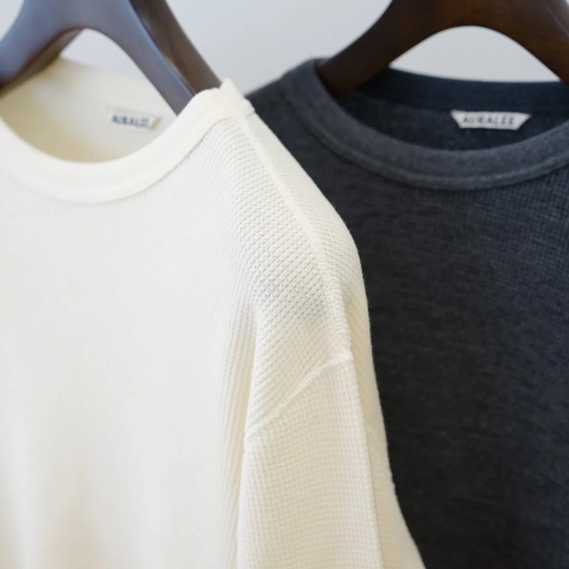 AURALEE (オーラリー) の新作、Wool Cotton Thermal P/O(A24AP01HP)の