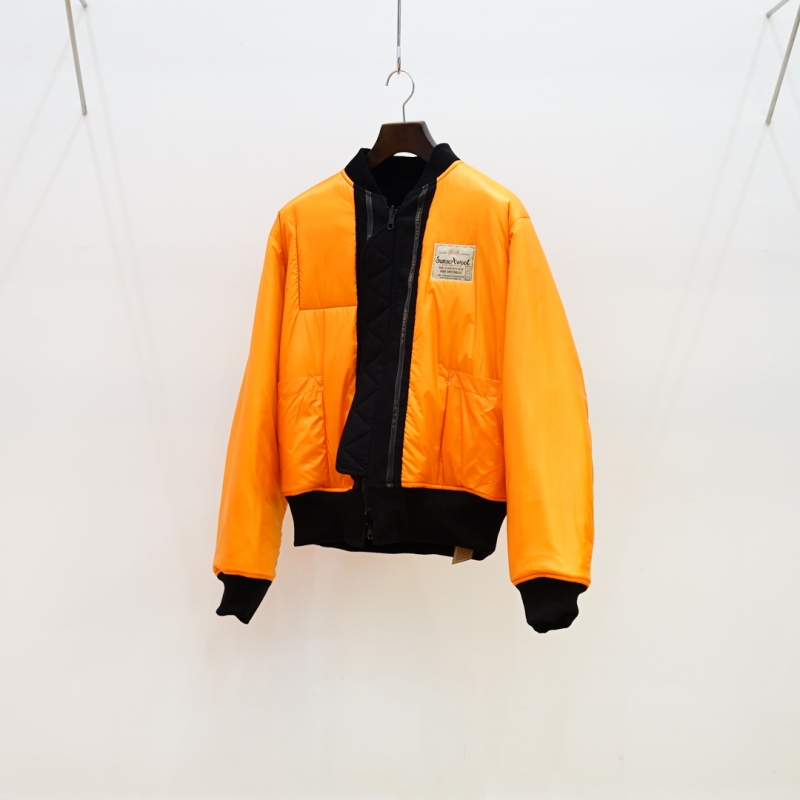 SUNSEA (サンシー) 30th Collectionの新作、N.M Thickened w/耳 MA-1