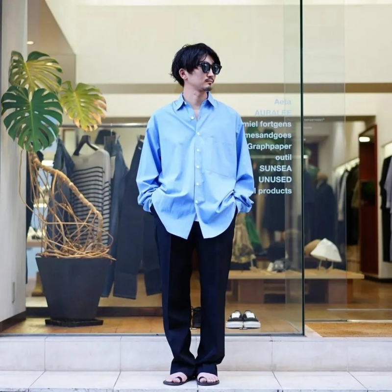 AURALEE (オーラリー) 25AW Collectionの新作、Washed Finx Twill Big