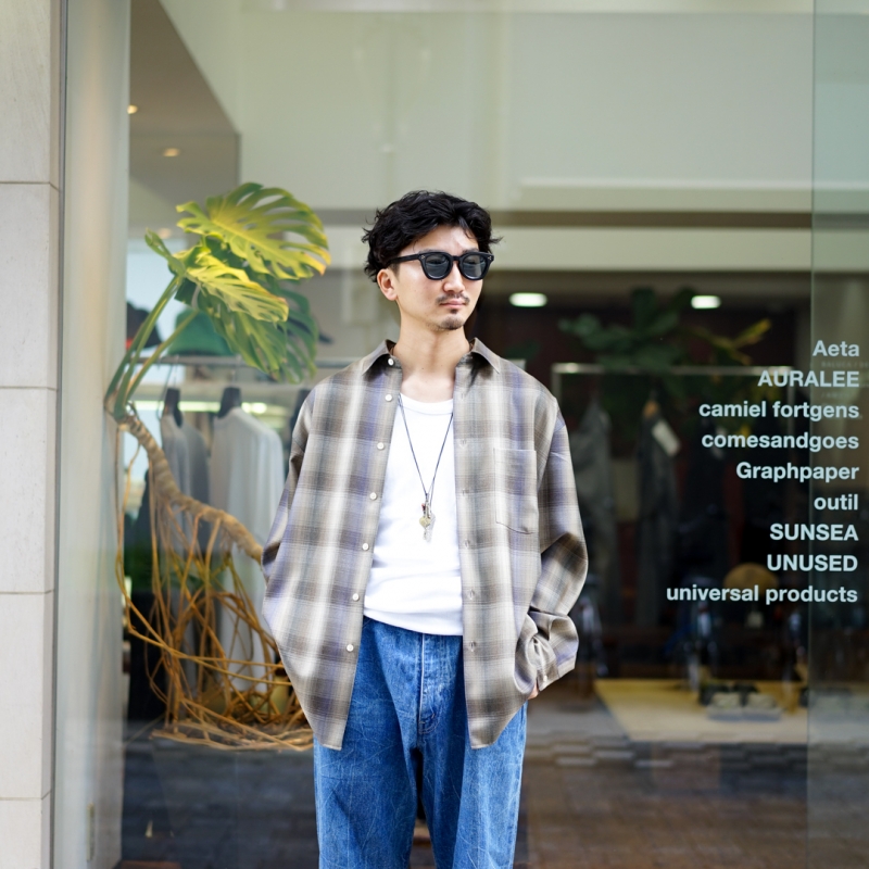 AURALEE (オーラリー) 25AW Collectionの新作、Super Light Wool Check