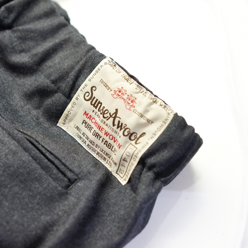 SUNSEA (サンシー) 30th Collectionの新作、N.M Thickened w/耳 Easy